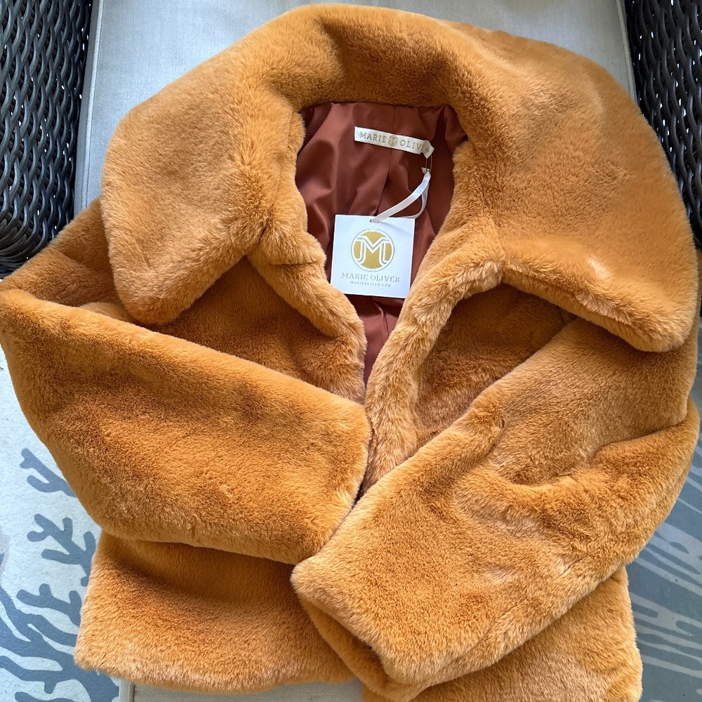 Marie Oliver fur coat